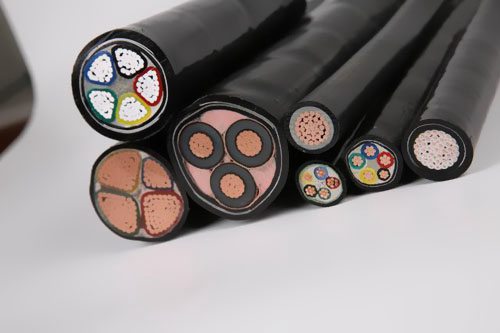 不同型號電纜的使用場合